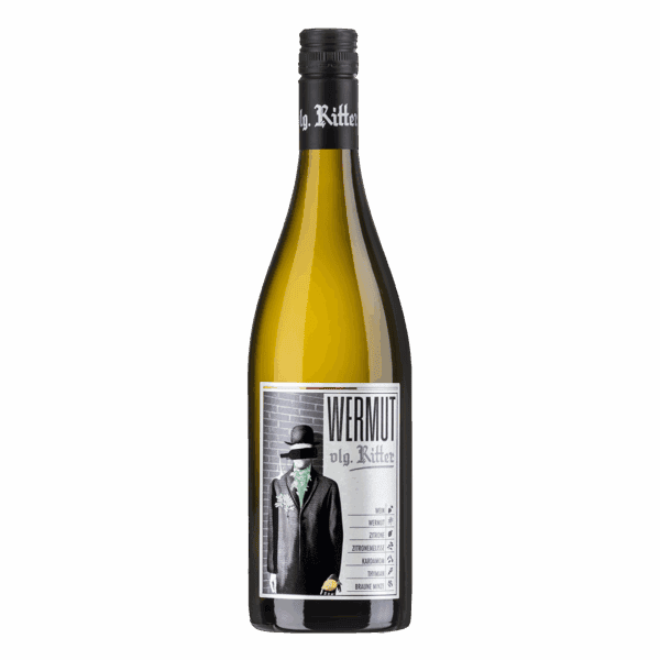 Wermut elg. Ritter, handgefertigter Wermut mit natürlichen Kräutern, ideal für Cocktails und Aperitifs, hergestellt im Weingut vulgo Ritter, hochwertige Premium-Qualität.
