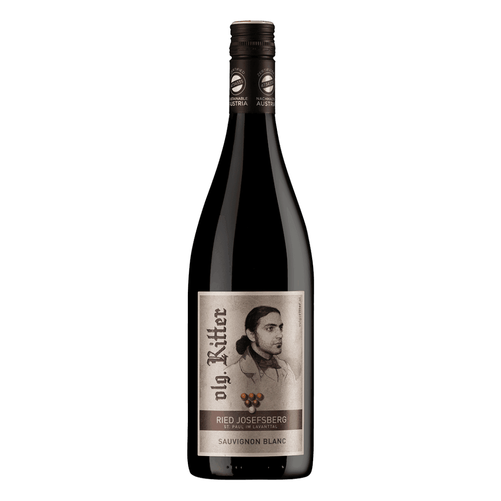 Fein ausgebauter Sauvignon Blanc Wein vom Weingut vulgo Ritter in Österreich, ideal für Weinliebhaber und Genießer.